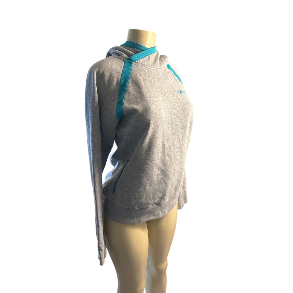 Women US-M Rab Approach Hoody Gray Hooded Pullover Sweatshirt Athletic Hike